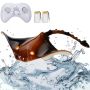 Remote controlled manta ray RC swimming toy with light, for pool, 6+ years