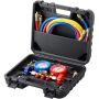 Air conditioner diagnostic gauge set R134A, R22, R12, R502