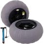 Beach wheels for kayak carts, 16 inches, TPU, 2 pcs.