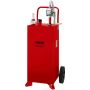 Portable 30 Gallon Fuel Tank with Pump, Red