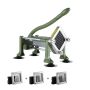 Manual French Fries Cutter with Stainless Steel Blades and Suction Cups