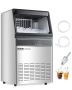 Commercial ice maker, 33 lb capacity, LED display, for bar