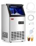 Commercial Freestanding Ice Maker, 28 Pound Capacity, LED Display