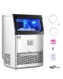 Commercial ice maker, 33 lb capacity, LED display