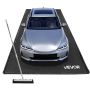 Protective PVC mat for garage floors, 2.4x5.5 m, non-slip, black