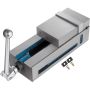 Benchtop CNC vise, 4 inch fixed jaw, precision