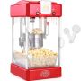 Tabletop popcorn maker, 300 W, red, 4 qt capacity, with PP door