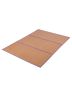 Japanese tatami mat, 80x55 inches, natural rattan, foldable, non-slip