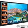 110 inch 16:9 fixed frame 4K HD projector screen