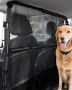 Dog car barrier, 56 inches, black, universal, with mesh