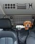 Adjustable Dog Car Partition, Wire Mesh, 35.4-60.6 inches