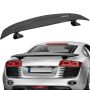 GT wing car rear spoiler, 46.3 inch, ABS, glossy black