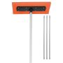 Snow rake for roof, 45 cm foam blade, adjustable 2.25-5.62 m handle
