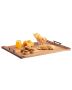 Pasta board and stove cover, acacia wood, natural colors
