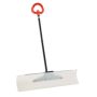 Snow pusher 91.5 cm with HDPE plastic and metal strip