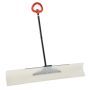 Snow pusher 122 cm with HDPE blade and ergonomic handle