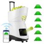 Automatic portable tennis ball launcher, 150 balls, remote control