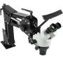 Multi-directional micro-setting microscope with mirror, 7X-4.5X, 76 mm holder