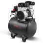Air Compressor, 10 Gallon Steel Tank, 2 HP, 125 PSI, Portable, Quiet
