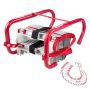 Retractable fire ladder, aluminum, 15.24 m, 5-6 floors
