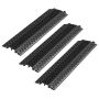 Drop-down cable cover, 7938 kg load, 3 pcs., for indoor and outdoor use