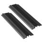 Drop-down cable cover 7,938 kg load, hose protection, 2 pcs.