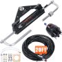 Hydraulic outboard steering kit, 112 kW, marine, with steering pump cylinder and 6.1 m hose