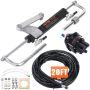 Hydraulic steering kit for sea boat with pump and 6 m hose