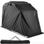 Motorcycle tent with sturdy frame, waterproof, 270x105x155 cm