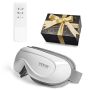 Eye massager with heat, 5 modes, bluetooth, black