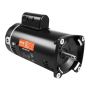 Pool pump motor 2 HP, 56Y frame, 230 V, 3450 rpm.