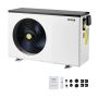 Electric pool heat pump 3.22–15.25 kW, energy-saving, for above-ground pools 30–60 m³