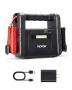 Portable car battery jump starter, 4000 A, 88.8 wh, LED