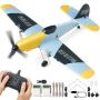 RC airplane 2.4 GHz 3-channel with gyroscope and batteries