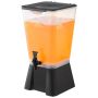Drink dispenser 19 L with non-drip tap, plastic, for parties