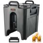 Insulated Food Beverage Dispenser 37.9 L, Thermal Cooler with Mixer Handle