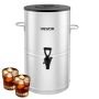Iced tea dispenser, 15 L, 304 stainless steel, with tap and handle