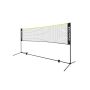 Badminton net 5m, black and yellow