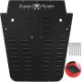 Jeep wrangler jk ventilated hood louvres, black, 2013-2017