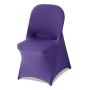 50 pcs purple stretch polyester spandex chair covers for events