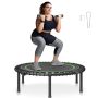 Foldable mini trampoline, 40 inches, for indoor and outdoor training