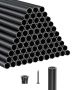Stair railing, 26 inches, aluminum, waterproof, matte black