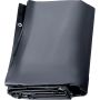 Rectangular PVC Pool Cover, 11.5x19.6 ft, Charcoal