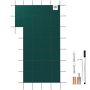 Inground pool winter cover, 18x34 feet, PP mesh