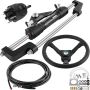 Hydraulic boat steering kit, 300 HP, corrosion resistant, marine