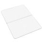 Plastic chair mat for home office, 91.5x122.5 cm, rectangular