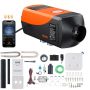 Bluetooth app controlled 12 V 8 kW diesel air heater with remote control and LCD display