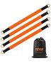Axle Tie Down Straps with D-Rings, 2 in. x 3.2 ft., 4-Pack, 12,000 lbs. Strength