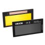 Auto-darkening welding lens, 108x51 mm, 11 shades, with dual arc sensors
