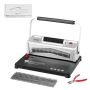 Spiral binding machine with manual binding, 46 holes, A4/A5